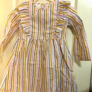 Cotton striped dress